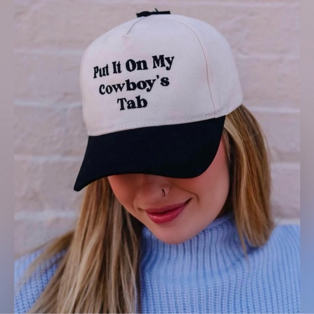 NWT Put it on My Cowboys Tab truckers hat